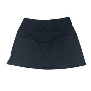 Athleta Swim Tidal Skirt Womens Medium M Black Swimsuit Bottoms Pocket 468220